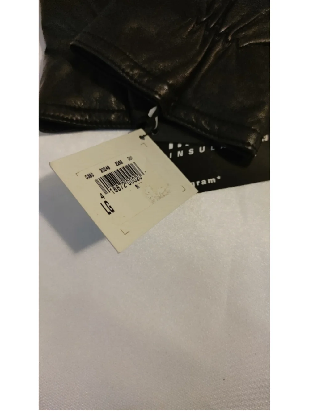 G.H. Bass & Co Leather Gloves NWT